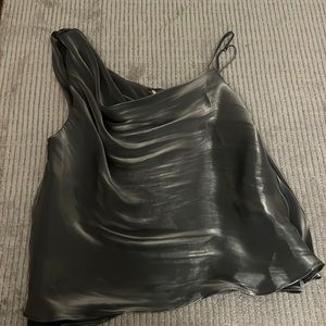 Free People Silky One Shoulder Top